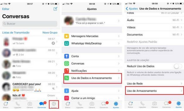 Como apagar áudio do WhatsApp